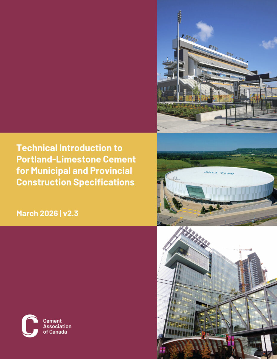 Technical Introduction to Portland-Limestone Cement for Municipal and Provincial Construciton Specifications. March 2026. v2.3
