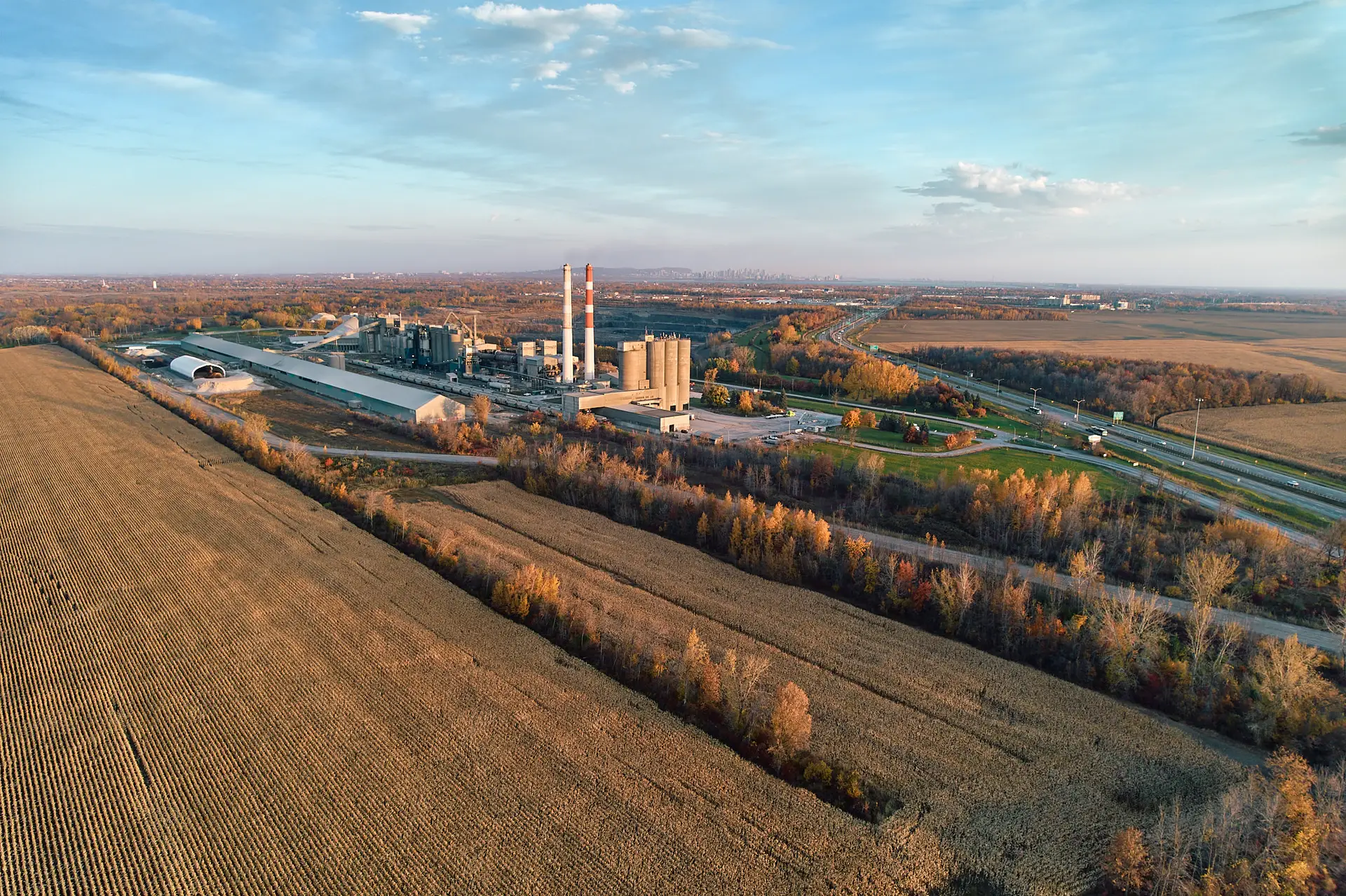 Saint-Constant Plant Aerial
